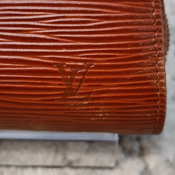 Louis Vuitton Brown Epi Dauphine Cosmetic Pouch